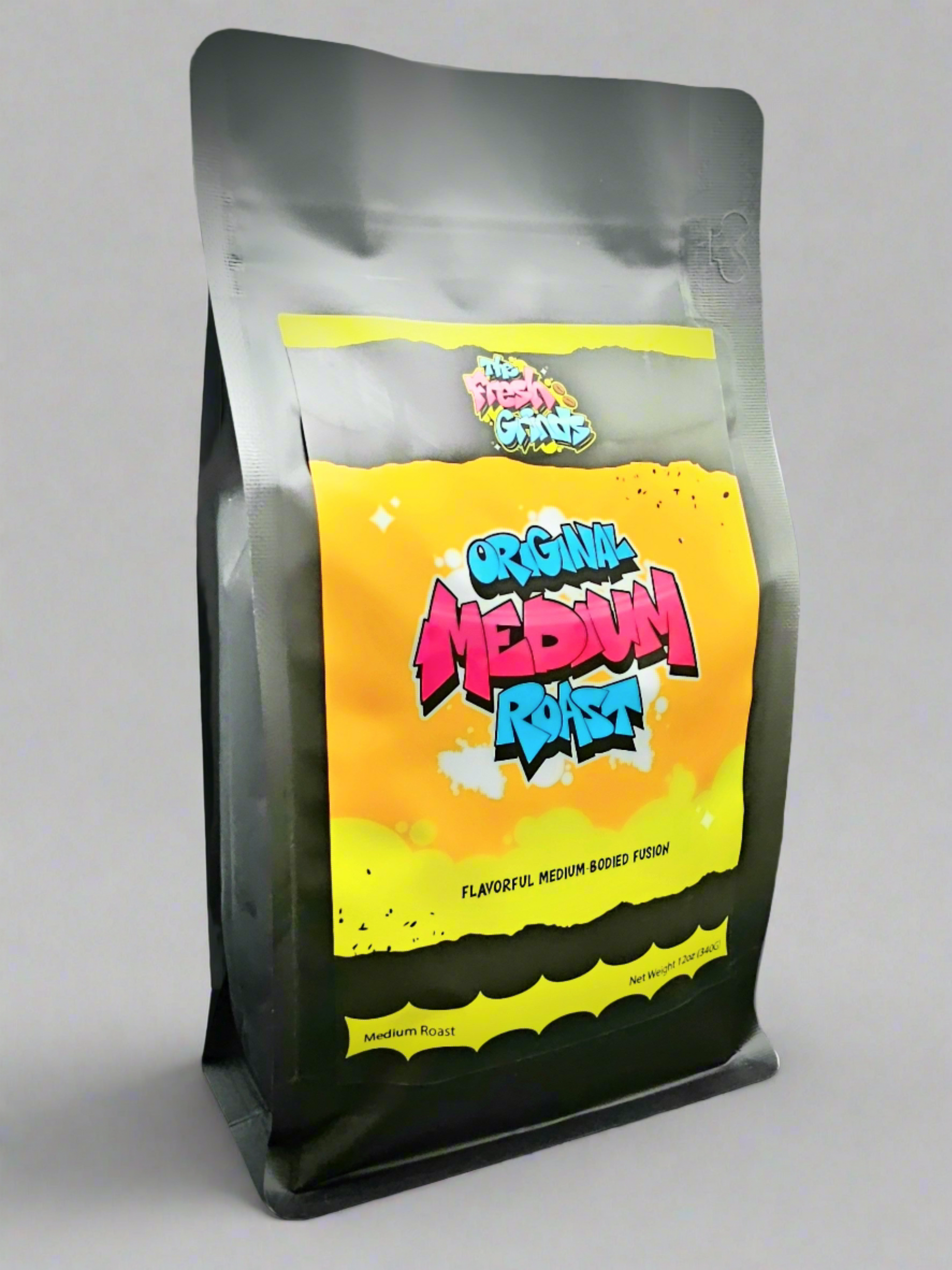 Original Medium Roast | 12oz – The Fresh Grinds Original Medium Roast | 12oz – The Fresh Grinds
